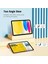 Ipad 11.nesil A16 A3354 /A3355 /A3356 Ile Uyumlu Uyku Modlu Yatay Standlı Sert Smart Tablet Kılıfı 7