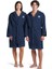 Compact Microfiber Robe Unisex Lacivert Bornoz 009034710 1