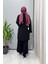 Önü Fermuarlı Ceket Siyah 56MK1115 3