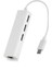 Type-C Ethernet Adaptörü, Android Telefon ve Tabletler Için Macbooklarda Ethernet Çalışmaz, 3 Port USB 2.0 Hub, RJ45 Ağ Bağlantısı 2