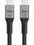USB 4.0 240W 40GBPS Thunderbolt 4 8k 60Hz Usb-C Görüntü Aktarım ve Type-C Hızlı Şarj ve Data Kablosu 1 Metre 3