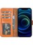 Apple iPhone 13 Pro Max Uyumlu Deri Cüzdanlı Kılıf Mwwn RST2EF 2