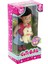 Cute Girl Sarı Köpekli ve Kumral Mini Bebek 2