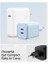 65W Usb-C 2 Port Mini Hızlı Şarj Aleti Pps 2.0 / Isı Düşürücü Gan Iıı Destekli Akım Korumalı Güç Adaptörü iPhone & Android & iPad & MacBook Type-C PE2204 Black - ACH05163 2