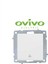 Beyaz Zil Butonu Light Çerçevesiz Grano - Priz ve Anahtar Için Uyumlu Çerçeve 1