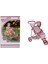 9614 3 Tekerlekli Pembe Gri Puset 1