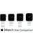 Apple Watch Uyumlu Deri Kordon 42-44-45MM Rst1 Siyah 3