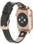 Apple Watch Uyumlu Deri Kordon 38-40-41MM Rt Rst1 Siyah 2