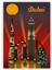 Dubai Gökdelenler Burc Halife Ahşap Poster 20x29 cm 1