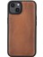 Apple iPhone 14 Uyumlu Deri Cüzdanlı Kılıf Mwwn RST2EF Taba 2