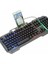 Işıklı Oyuncu Q Klavye Mouse Seti Siyah Gaming Oyuncu Klavye 4