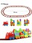 Play Blox Oyuncak Tren Seti 77 Parça Sayılar ve Alfabe Treni Parlak Renkler Mega Blok Seti 2