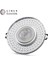 Noas YL65 1767 Iris LED Çerçeveli 4000K Yuvarlak Kristal Cam Spot Kasa - Priz ve Anahtar Için Uyumlu Çerçeve 2