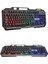 Rgb Işıklı Gaming Oyuncu Klavye Q Klavye Mouse Hediyeli 3