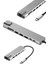 8 Portlu Macbook Çevirici Type C Hub Sd Tf USB Çoğaltıcı Ethernet 3