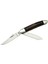 K-21 Linder Çiftli / Çift Ağızlı Çakı 14,5 cm - Ahşap Saplı, Manuel 1