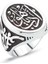 Gümüş Edeb Ya Hu Erkek Yüzük 1