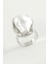 Oval Inci Metal Yüzük 1