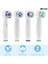 Oral-B Şarjlı ve Pilli Diş Fırçaları Uyumlu 2 Adet Şeffaf Koruyucu Kapak 5