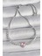 Pirinç Gold Renk Su Yolu Zirkon Taşlı Pembe Zirkon Taşlı Kalp Asansör Model Charm Kadın Bileklik - TJ-BB6649 1