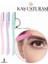 Katlanabilir Kaş Şekillendirici Kaş Dermaplaner Yüz Usturası 3 Adet 718323 1