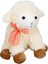 Oturan Peluş Kuzu 24 cm 1