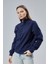 Mooncover Kadın Dik Yaka Yarım Fermuarlı Polarlı Sweatshirt 2