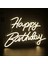 Happy Birthday Yazılı Neon LED Işık 1