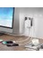 Tekli Yüksek Voltaj Korumalı Duvar Prizi 2x Type-C 1x USB Çıkışlı Priz Grup Priz Çoğaltıcı Siyah 2