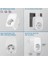 Tekli Yüksek Voltaj Korumalı Duvar Prizi 2x Type-C 1x USB Çıkışlı Priz Grup Priz Çoğaltıcı Siyah 3