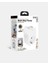 Tekli Yüksek Voltaj Korumalı Duvar Prizi 2x Type-C 1x USB Çıkışlı Priz Grup Priz Çoğaltıcı Siyah 4