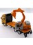 Die Cast Çek Bırak Sarı Kepçe 4