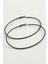 Çizgili Metal Halka Küpe 8-9-10 cm 1