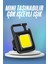 Işıldak USB Şarjlı Cep El Feneri Taşınabilir Mini LED Işık Çok Fonksiyonlu 1