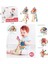 BIB68859-VARDEM Duyusal Montessori Oyuncaklar Toplu-Çekme Ipli 1