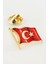 Türk Bayrağı Yaka Rozet 1
