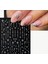 Gümüş Lazer Yıldız Çizgi Tırnak Süsleme Stickerı Nail Art Süslemeleri 1