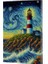 Van Gogh 8 - Deniz Feneri Çizgili Yan Boyamalı Defter 1