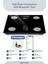 Çok Renkli Dijital Vücut Ölçüm Tartısı, Cam, Bluetooth, Çok Fonksiyonlu 1