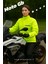 Moto GB Neon Motosiklet Yağmurluğu Outdoor Yağmurluk Cepli File Astarlı Kapşonlu Hafif Su Geçirmez Alt Üst Takım Motorcu Yağmurluk Orjinal Kadın Erkek 1