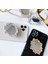 Popsocket Retro Aynalı Model Yanları Gümüş - Yapışkanlı Telefon Tablet Tutacağı ve Standı 2