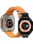 Ultra Akıllı Saat 49 mm Çift Kordonlu Arama Cevaplama Bluetooth Bağlantılı 4