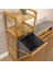 2 Organizer Raflı Ahşap Bambu Çek-Aç Kirli Sepeti 5