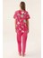 Rolypoly 3386-S Kadın Kısa Kol Pijama Takımı 4