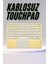 Profesyonel Wifi Q Klavye Bluetooth Klavye Touchpad 10.8 Inç 2