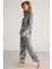 Nautıca W617 Kadın Uzun Kollu Önden Düğmeli Pijama Takımı 2