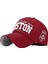 Boston Vintage Bordo Kep Şapka 1