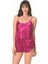 Arias Closet Vişne Saten Babydoll Şort Takımı 1