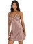 Arias Closet Vizon Kısa Saten Gecelik 8211 1