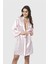 Arias Closet Pembe Kısa Saten Sabahlık 1